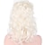 baratos Peruca para Fantasia-Roaring 20s peruca cosplay peruca sintética peruca cosplay peruca cosplay marie antoinette encaracolado do século 18 peruca de comprimento médio cabelo sintético branco feminino califórnia s branco