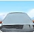 Недорогие Чехлы для автомобиля-r-3909-1 лобовое стекло автомобиля снежный покров для лобового стекла автомобиля защита от льда водонепроницаемый лобовое стекло автомобиля солнцезащитный козырек наполовину крышка автомобиля с