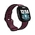 baratos Pulseiras de relógio Fitbit-Pulseiras de Relógio para Fitbit Versa 3 Sense Silicone Substituição Alça Macio Respirável Pulseira Esportiva Pulseira