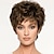 cheap Older Wigs-Brown Wigs for Women Synthetic Wig Straight Bob Wig Short Brown Synthetic Hair Women‘s Fashionable Design Highlighted / Balayage Hair Exquisite Brown Wigs