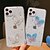 cheap iPhone Cases-Phone Case For Apple Back Cover iPhone 12 Pro Max 11 SE 2020 X XR XS Max 8 7 Pattern Clear Butterfly TPU