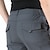 ieftine Pantalonii-Bărbați Pantaloni de lucru Pantaloni de călărie impermeabil Vară Primăvară Toamnă În aer liber Impermeabil Ripstop Rezistent la Vânt Uscare rapidă Pantaloni Pantaloni Cargo Albastru piscină Negru