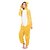 cheap Kigurumi Pajamas-Adults&#039; Kigurumi Pajamas Bear Animal Onesie Pajamas Polar Fleece Orange Cosplay For Men and Women Animal Sleepwear Cartoon Festival / Holiday Costumes / Leotard / Onesie / Leotard / Onesie