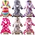 baratos Macacão-pijamas de pelúcia para cachorro para clima frio roupas de 4 patas para cachorro gato filhote de cachorro elástico gatinho macacão com botões quente macio pet macacão casaco de inverno