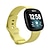billiga Fitbit klockband-Klockarmband för Fitbit Versa 3 Sense Silikon Ersättning Rem Mjuk Andningsfunktion Sportband Armband