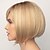 22年 合成ウィッグストレートボブウィッグブロンドショートブロンド合成毛女性のファッショナブルなデザイン絶妙な快適なブロンド コレクション 19 49