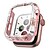 cheap Smartwatch Case-case for apple watch series 6/5/4/se 40mm with built in tempered glass screen protector hd clear shockproof slim bumper hard pc full protective cover for iwatch series 6/5/4/se(rose marble)