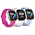 Χαμηλού Κόστους Λουράκια καρπού για Fitbit-3 τμχ Smart Watch Band για Fitbit Versa 3 / Sense σιλικόνη Εξυπνο ρολόι Λουρί Ρυθμιζόμενο Αθλητικό Μπρασελέ Αντικατάσταση Περικάρπιο