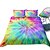 preiswerte 3D-Bettbezüge-Ikat-Tie-Dye-Print-Bettbezug-Set, Steppbettwäsche-Sets, Bettbezug, Queen/King-Size/Twin/Single (1 Bettbezug, 1 oder 2 Kissenbezüge)