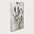 olcso Nude Art-Hang festett olajfestmény Kézzel festett Függőleges Absztrakt Emberek Modern Anélkül, belső keret