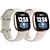 Χαμηλού Κόστους Λουράκια καρπού για Fitbit-2 τμχ Smart Watch Band Συμβατό με Fitbit Versa 4 / Sense 2 / Versa 3 / Sense σιλικόνη Εξυπνο ρολόι Λουρί Ρυθμιζόμενο Ελαστικό Αναπνέει Αθλητικό Μπρασελέ Αντικατάσταση Περικάρπιο