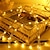 preiswerte LED Lichterketten-LED-Lichterketten Outdoor-Lichterketten batteriebetrieben mit Fernbedienung 8 Modi 400-200-100led Farbwechsel wasserdichte LED-Lichterketten Lichterketten für Weihnachtsfeier Camping Decorati