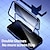 Недорогие Кейсы для iPhone-телефон Кейс для Назначение Apple Магнитный адсорбционный футляр iPhone 14 Pro Max 13 12 11 Pro Max Mini X XR XS 8 7 Plus Полная защита тела Анти-писк со стеклянной пленкой переднего экрана Прозрачный