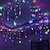 economico Strisce LED-3.5m a forma di farfalla stringa di led luce di striscia 96 led luci della tenda del ghiacciolo festa di nozze di natale decorazione della camera da letto lampada 110v 220v spina di ue spina degli