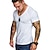 cheap Men&#039;s Tees &amp; Tank Tops-men&#039;s t-shirt tee basic deep v-neck casual solid color fashion muscle fitness workout casual premium top