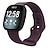 cheap Fitbit Watch Bands-Band For Fitbit Versa 3/Sense Soft Silicone Sport Strap Replacement Wristband Women Men Smart Watch Accessories For Fitbit Sense