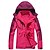 preiswerte Softshell-, Fleece- &amp; Wanderjacken-Damen Hoodie Jacke Wanderjacke 3-in-1-Jacken wandern Winter Außen warm Wasserdicht Windundurchlässig Abnehmbares Vlies Jacke 3-in-1-Jacke Winterjacken Vlies Wasserdicht Regenschutz Unsichtbarer