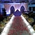 abordables Enchufe eléctrico-Elegante Recepción de Boda Fiesta Luces de Cuerda LED Icicle - 3M x 1M 120 LEDs Impermeables para Exterior con 8 Modos Garland para Patio Jardín y Decoración de Ventanas