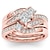 cheap Rings-3pcs Band Ring Ring For Women&#039;s Gift Prom Date Rhinestone Alloy