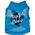preiswerte Hundekleidung-Hund T-shirt Buchstabe &amp; Nummer Urlaub Lässig / Alltäglich Hundekleidung Blau Grün Kostüm Terylen XS S M L