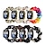baratos Pulseiras de relógio Fitbit-Pulseiras de Relógio para Fitbit Versa 3 Sense Tecido Substituição Alça Multicamadas Entrançado Banda Scrunchie Pulseira