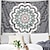 billiga boho gobeläng-mandala bohemisk väggtepp konst dekor filt gardin hängande hem sovrum vardagsrum sovsal dekoration boho hippie psykedelisk blommig blomma lotus indisk