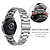 billiga Samsung klockarmband-Klockarmband för Samsung Galaxy Galaxy Watch 3 45mm 46mm Gear S3 Classic Frontier 2 Neo Live Rostfritt stål Ersättning Rem Snabbkoppling 22mm Kedjearmband Armband