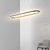 voordelige Eilandlichten-80/100cm cirkel design hanglamp led noordse stijl aluminiumlegering geverfde afwerkingen moderne mode voor eetkamer keuken woonkamer 110-240v 78w alleen dimbaar met afstandsbediening