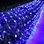 cheap LED String Lights-6x4m Net String Lights 880 LEDs Fishing Net String Lights Warm White Cold White Multi Color Waterproof Party Christmas Tree Wedding Patio Home Décor Interior Decorating