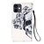 저렴한 아이폰 케이스-case for iphone 13 12 pro max 카드 홀더 플립 마그네틱 전신 케이스 해골 꽃 pu 케이스 for iphone 11 pro max / se2020 / xs max / xr xs 7 / 8 7 / 8 plus