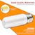billige LED-kolbelys-4 stk. 1 stk. Ny LED dynamisk flammeeffekt brandpære E27 LED majspære kreativ flimrende emulering 5W LED lampe