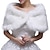 ieftine Bolerouri din Blană-șaluri cu mânecă scurtă blană artificială toamnă nuntă wrap femei cu nasture