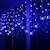 olcso LED szalagfények-3,5 m pillangó alakú led zsinór lámpa 96 led jégcsap függöny lámpák karácsonyi esküvő ünnep hálószoba dekorációs lámpa 110v 220v eu dugj