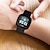 baratos Pulseiras de relógio Fitbit-Pulseiras de Relógio para Fitbit Versa 3 Sense Silicone Substituição Alça Macio Respirável Pulseira Esportiva Pulseira