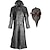 cheap Historical &amp; Vintage Costumes-Fashion Distinguished Antique Sporty Simple Coat Masquerade Trench Coat Outerwear Plague Doctor Men&#039;s Halloween Party Halloween Adults&#039; Coat