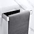 levne Sada koupelnových doplňků-sada doplňků koupelnového kování samolepicí nerezová ocel 304 obsahuje háček na župan, tyč na ručník, držák na ručník a držák na toaletní papír stříbrný 1 nebo 3 nebo 4 ks