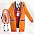 ieftine Anime Costume-Inspirat de Gambling School Yomoduki Runa Anime Costume Cosplay Japoneză Costume Cosplay Geacă Bluză Vârf Pentru Pentru femei / Fustă / Șosete / Coliere / Papion  / Fustă