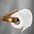 preiswerte Toilettenpapierhalter-Toilettenpapierhalter moderner Rollenpapierhalter aus Messing Messing matt 1St