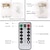 お買い得  電池式-LEDロープライト屋外ストリングライトバッテリー駆動リモコン付き8モード400-200-100LEDカラーチェンジング防水LEDストリングライトフェアリーライトパーティーキャンプデコレーション用