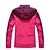 preiswerte Softshell-, Fleece- &amp; Wanderjacken-Damen Hoodie Jacke Wanderjacke 3-in-1-Jacken wandern Winter Außen warm Wasserdicht Windundurchlässig Abnehmbares Vlies Jacke 3-in-1-Jacke Winterjacken Vlies Wasserdicht Regenschutz Unsichtbarer