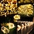 cheap LED String Lights-LED Rope Lights Outdoor String Lights Battery Powered with Remote Control 8 Modes 400-200-100LED Color Changing Waterproof LED String Lights Fairy Lights  for Christmas Party Camping Decorati