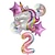 cheap Party Supplies-unicorn balloons for 1st birthday girl decorations, 32 inch number 1 balloon large rainbow unicorn balloon for unicorn theme party decor, first birthday party for girls