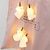 cheap LED String Lights-1.5M 10LEDs Unicorn Fairy Tale Garland String Lights Battery Operation Christmas String Lights Holiday Wedding Party Family Kids Bedroom Decoration Delivery Without Battery