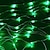baratos Mangueiras de LED-6x4m luzes de corda de rede 880 leds luzes de corda de rede de pesca branco quente frio branco multicolorido à prova d&#039;água festa árvore de natal casamento pátio decoração de interiores