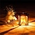 Недорогие Круглые светодиодные лампы-светодиодный эффект пламени огонь лампочка e26-e27 база 4 режима с перевернутым эффектом хэллоуин рождественское украшение атмосферы 8w ac85-265v