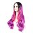billiga Kostymperuk-häxor/trollkarl peruk syntetisk peruk naturlig våg naturlig våg peruk lila långt mörklila syntetiskt hår kvinnors ombre hår lila