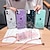 voordelige iPhone-hoesjes-telefoon hoesje Voor iPhone 15 14 Pro Max Plus 13 12 Pro Max Mini Achterkant Kristalhelder voor Damesmeisje met draagkoord Bling glitter glanzend Schokbestendig TPU