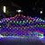 billige Plug-in elektrisk-julenet lys kan tilsluttes 6m * 4m 720 led 8 tilstande lav spænding mesh fe streng lys net streng julelys til haven buske bryllup xmas træ dekorationer