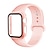 abordables Bracelets Apple Watch-Bracelet de Montre  pour Apple Watch Series 8 7 6 5 4 3 2 1 SE Silicone Remplacement Sangle Respirable Bracelet Sport Bracelet