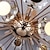 voordelige Kroonluchters-50 cm led kristallen kroonluchter dimbare gold globe desgin hanglamp moderne metalen gegalvaniseerde 110-120 v 220-240 v